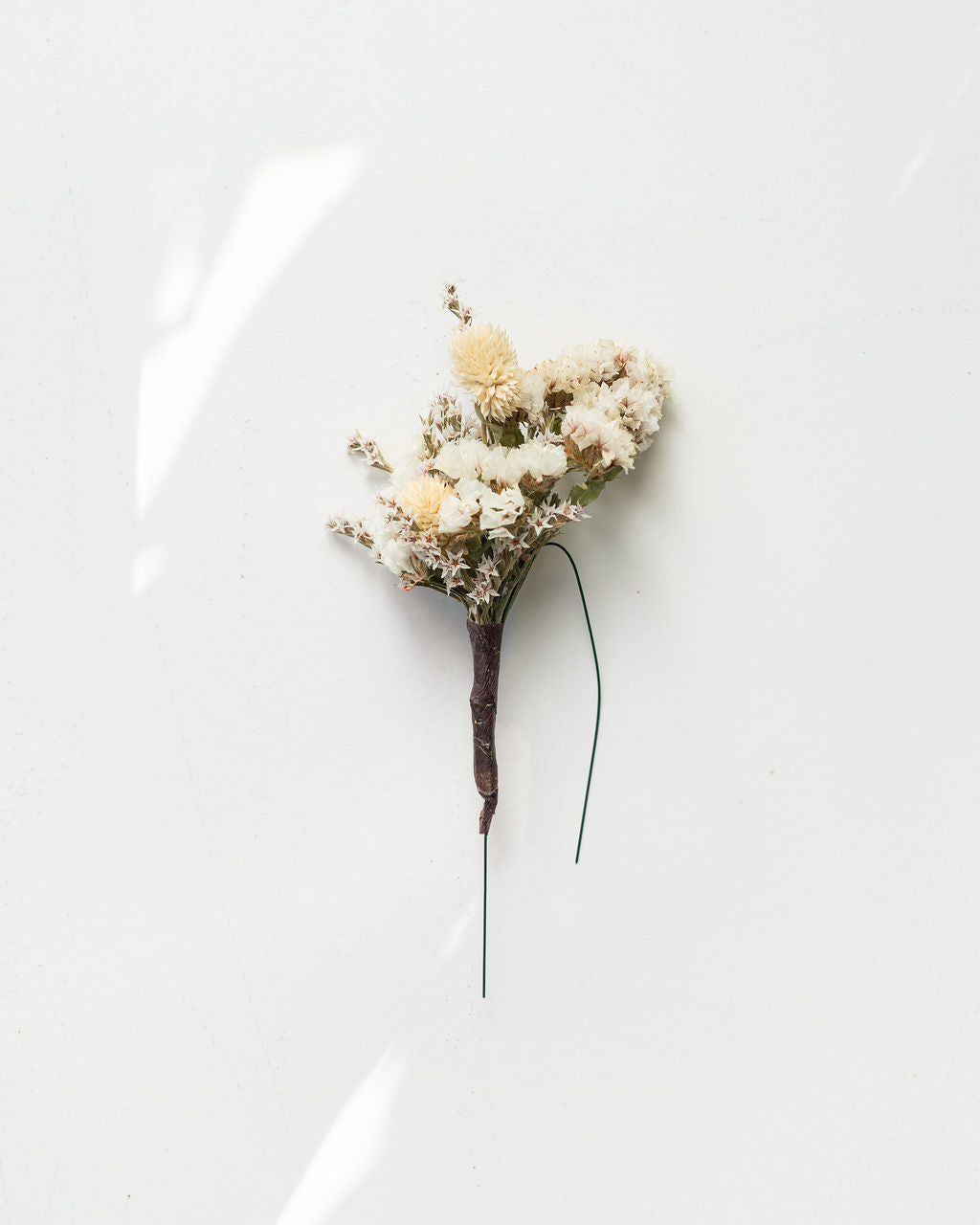 Pic à chignon en fleurs séchées pour cérémonie - HOUAT