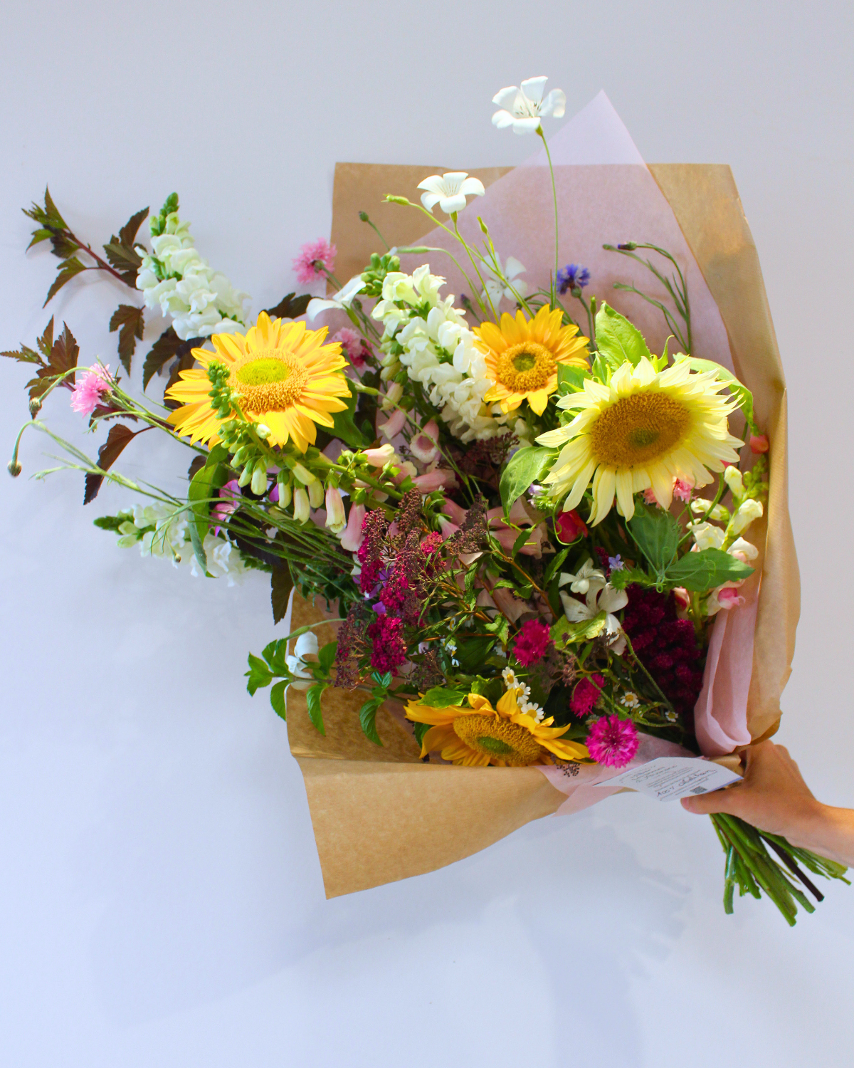 Gerbe de fleurs pour enterrement