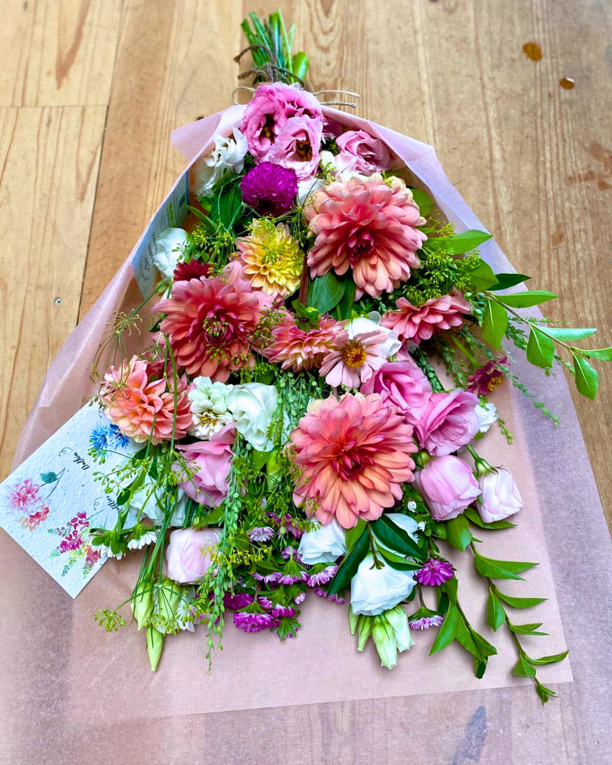 Gerbe de fleurs pour enterrement