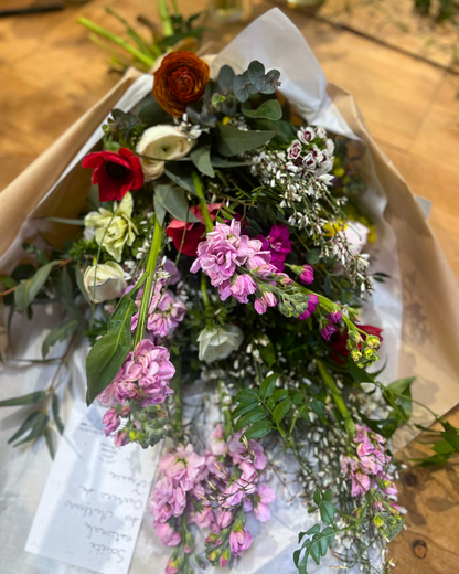 Gerbe de fleurs pour enterrement