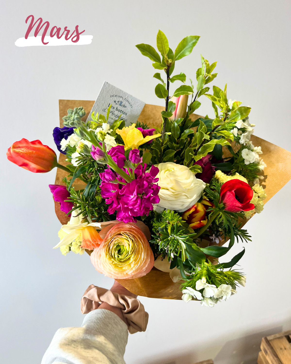 Abonnement floral Morbihan livraison bouquet mensuel Vannes