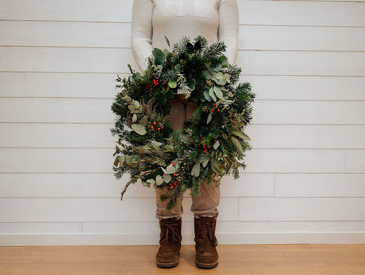 Atelier : Créez votre couronne de Noël (novembre & décembre)
