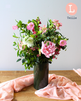 🤍  Spécial fête des mères : un bouquet L aux couleurs douces + un atelier pour 99,90 € (au lieu de 120,20€)