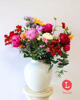 🧡 Spécial fête des mères : un bouquet L aux couleurs vives + un atelier pour 99,90 € (au lieu de 120,20€)