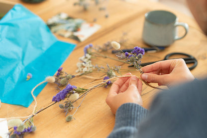 Atelier : Créez vos guirlandes en fleurs séchées (janvier à mars)