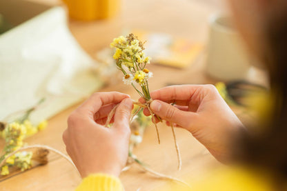 Atelier : Créez vos guirlandes en fleurs séchées (janvier à mars)