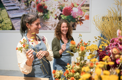 Atelier : Créez votre couronne de fleurs séchées (toute l'année)